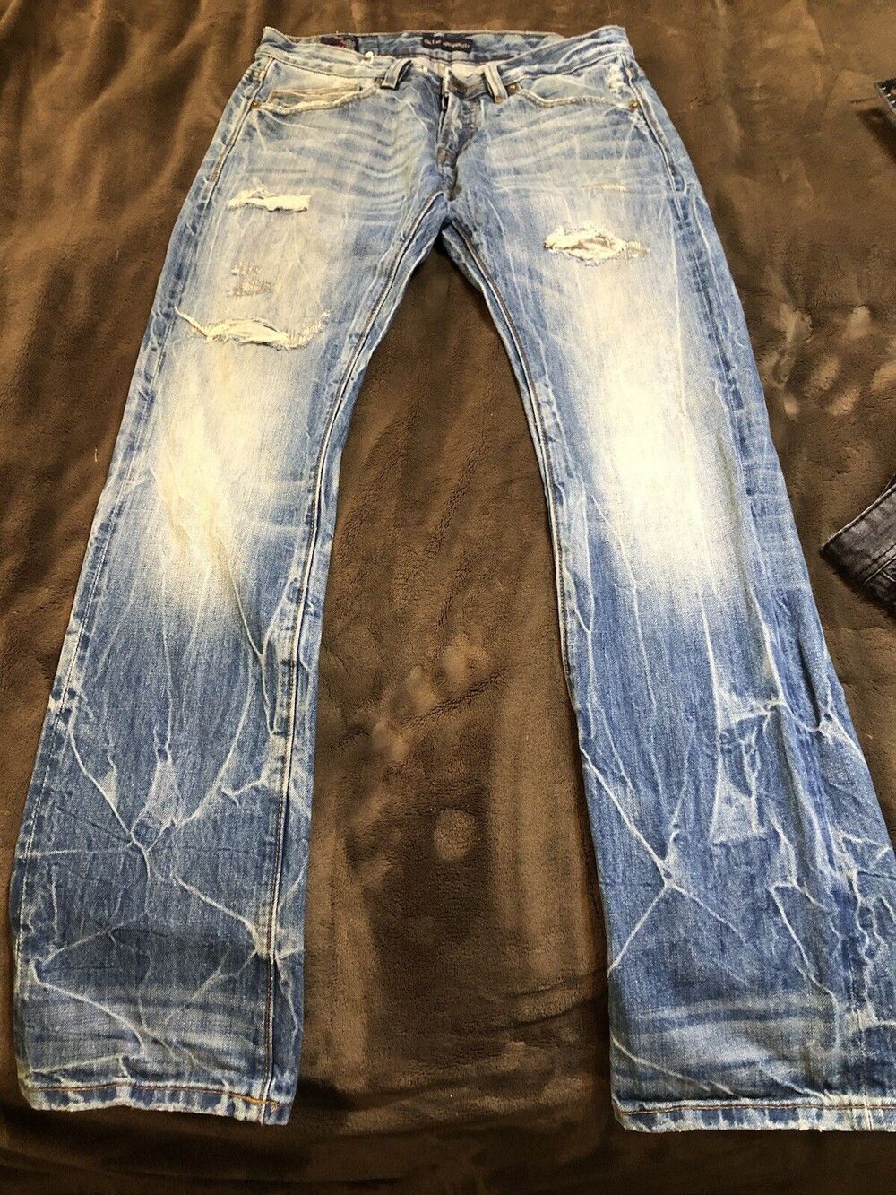 Cult of Individuality Shredded  Japanese Selvedge Denim-*RARE* 30x34